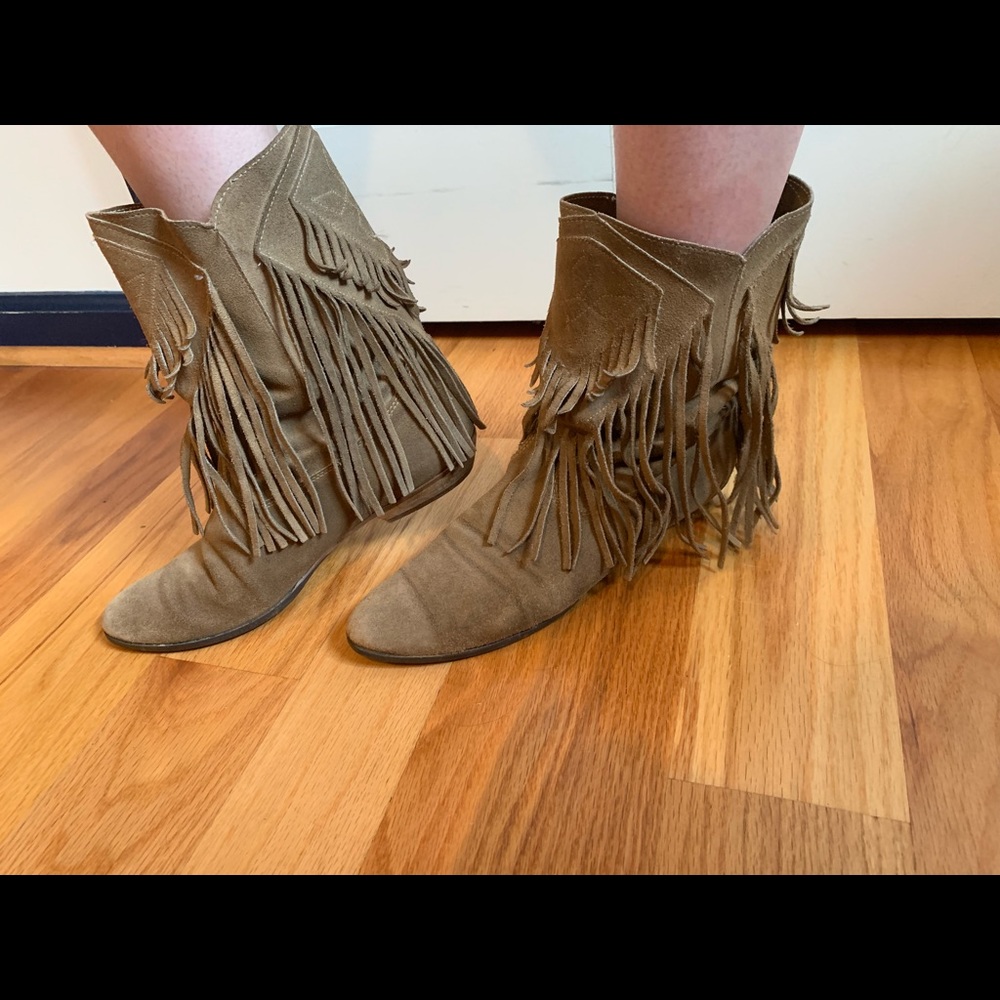 Vintage Fringe Boot